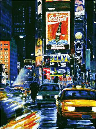 Times Square Ii by Peter Bradtke Pricing Limited Edition Print image