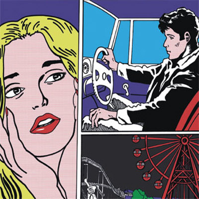 Man, Woman, Ferris Wheel by Santiago Poveda Pricing Limited Edition Print image