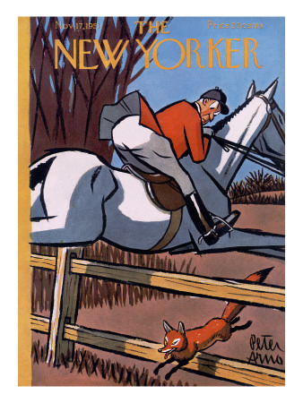 The New Yorker Cover - November 17, 1951 by Peter Arno Pricing Limited Edition Print image