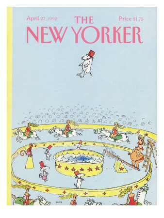 The New Yorker Cover - April 27, 1992 by George Booth Pricing Limited Edition Print image
