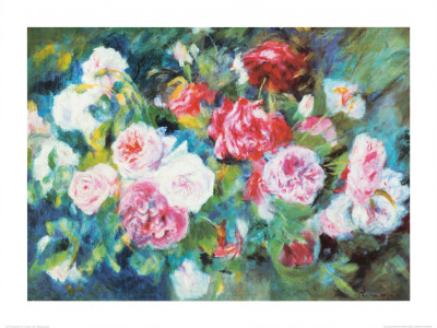 Roses, C.1885 by Pierre-Auguste Renoir Pricing Limited Edition Print image