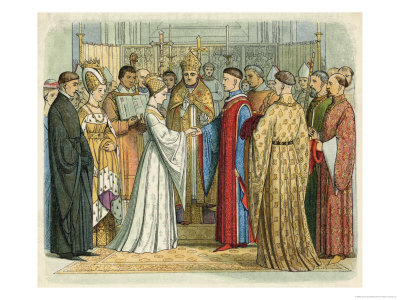 Henry V Weds Catherine De Valois by James Doyle Pricing Limited Edition Print image