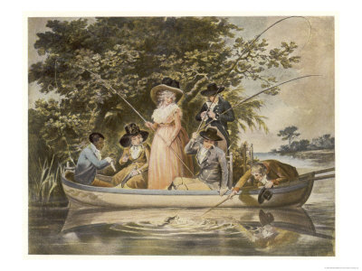 Aristocrats Repair To The Countryside For Some Fishing by Morland Pricing Limited Edition Print image