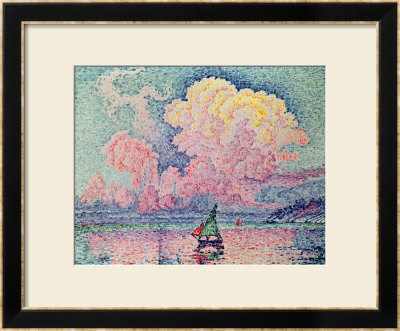 Antibes, The Pink Cloud, 1916 by Paul Signac Pricing Limited Edition Print image