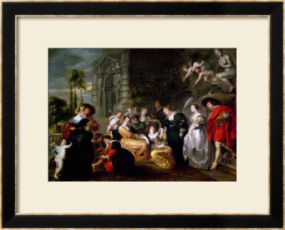 The Garden Of Love by Peter Paul Rubens Pricing Limited Edition Print image