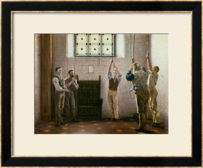 Bell Ringers by Henry Ryland Pricing Limited Edition Print image