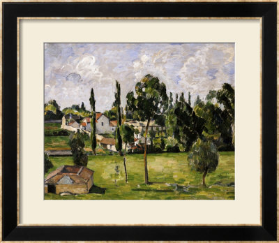 Paysage Avec Conduite D'eau, Circa 1879 by Paul Cezanne Pricing Limited Edition Print image