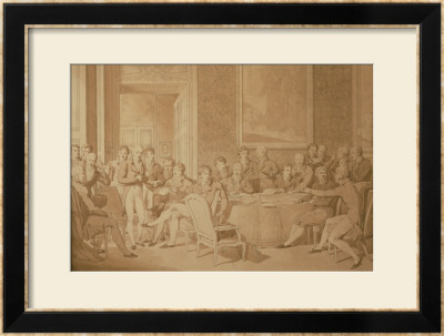The Congress Of Vienna, 1815 by Jean-Baptiste Isabey Pricing Limited Edition Print image