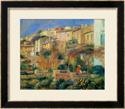 Terrace In Cagnes, 1905 by Pierre-Auguste Renoir Pricing Limited Edition Print image