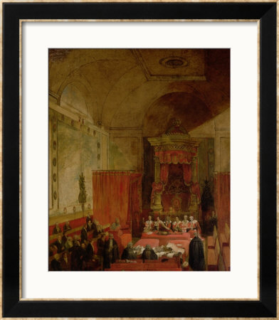 The Passing Of The Reform Bill In 1832 by Samuel William I Reynolds Pricing Limited Edition Print image