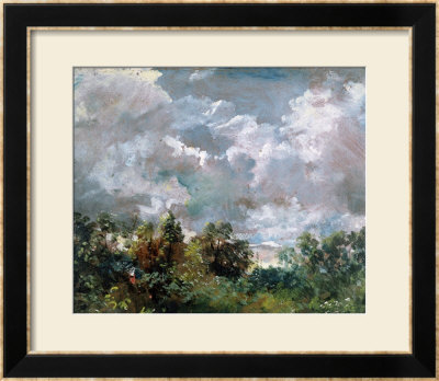Study Of Sky And Trees by John Constable Pricing Limited Edition Print image