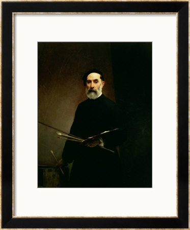 Self Portrait by Francesco Hayez Pricing Limited Edition Print image