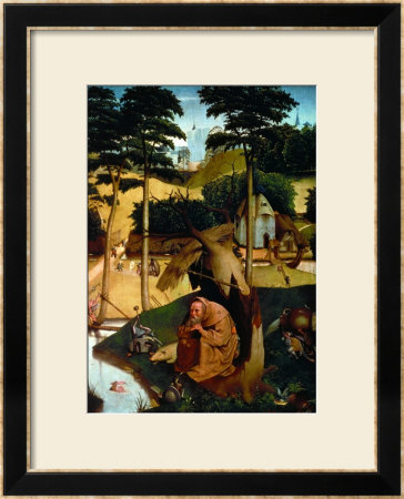 Temptation Of St. Anthony, 1490 by Hieronymus Bosch Pricing Limited Edition Print image
