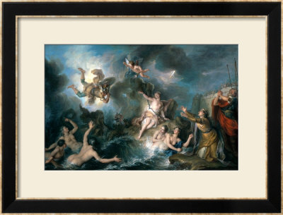 Perseus Rescuing Andromeda by Charles Antoine Coypel Pricing Limited Edition Print image