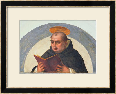 St. Thomas Aquinas Reading, Circa 1510-11 by Fra Bartolommeo Pricing Limited Edition Print image