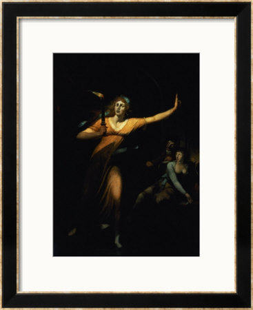 Lady Macbeth Sleepwalking, 1783 by Henry Fuseli Pricing Limited Edition Print image
