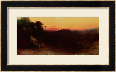 Meeting Of Jacob And Esau by John Martin Pricing Limited Edition Print image