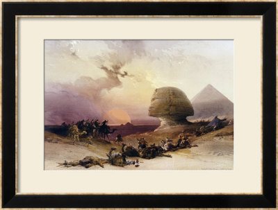 Approach Of The Simoom by David Roberts Pricing Limited Edition Print image