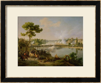General Bonaparte (1769-1821) Giving Orders At The Battle Of Lodi, 10Th May 1796, Circa 1804 by Louis Lejeune Pricing Limited Edition Print image