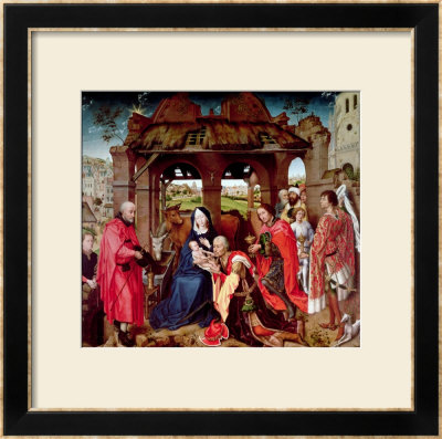 The Adoration Of The Magi, Circa 1455 by Rogier Van Der Weyden Pricing Limited Edition Print image