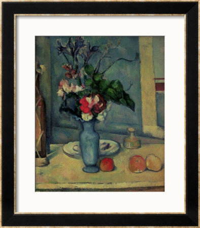 The Blue Vase, 1889-90 by Paul Cézanne Pricing Limited Edition Print image