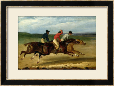 The Horse Race by Théodore Géricault Pricing Limited Edition Print image