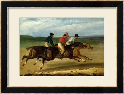 The Horse Race by Theodore Gericault Pricing Limited Edition Print image