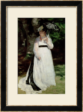 Portrait Of Lise, 1867 by Pierre-Auguste Renoir Pricing Limited Edition Print image