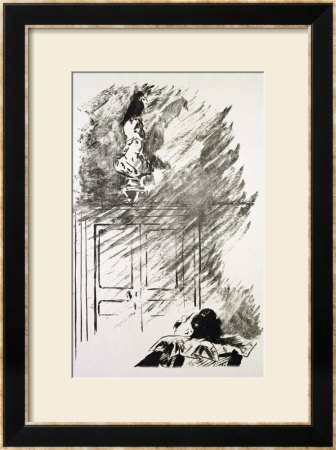 Illustration For The Raven, By Edgar Allen Poe, 1875 by Édouard Manet Pricing Limited Edition Print image