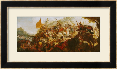 The Battle Of The Granicus In May 334 Bc by Francesco Fontebasso Pricing Limited Edition Print image