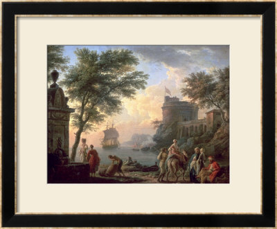 Seaport, 1763 by Claude Joseph Vernet Pricing Limited Edition Print image