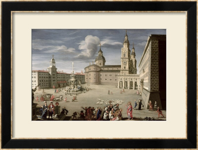 Christ Blessing The People Of Salzburg by Christof Lederwasch Pricing Limited Edition Print image