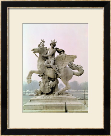 Mercury On Pegasus (Le Cheval De Marly) 1701-02 by Antoine Coysevox Pricing Limited Edition Print image