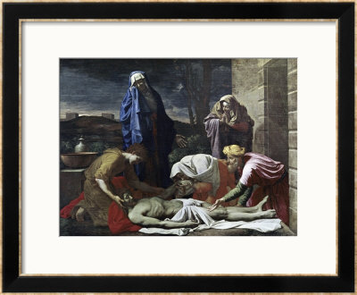 Entombment Of Christ by Nicolas Poussin Pricing Limited Edition Print image