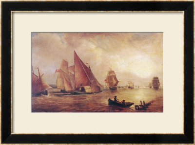 Estuary Of The Thames And The Medway by William Turner Pricing Limited Edition Print image