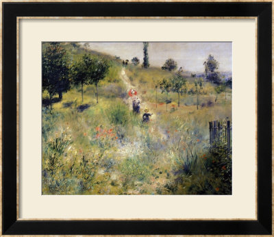The Path Through The Long Grass, Circa 1875 by Pierre-Auguste Renoir Pricing Limited Edition Print image