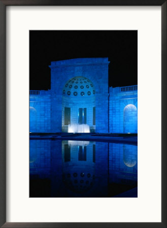 Women In Military Service For America Memorial Illuminated At Night, Arlington National Cemetery by Dennis Johnson Pricing Limited Edition Print image