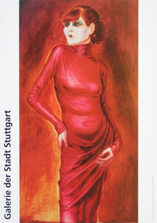 Portrait Of The Dancer Anita Berber, 1925 by Otto Dix Pricing Limited Edition Print image