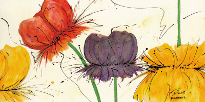 Blumen Fantasie Ii by Sylvia Haigermoser Pricing Limited Edition Print image
