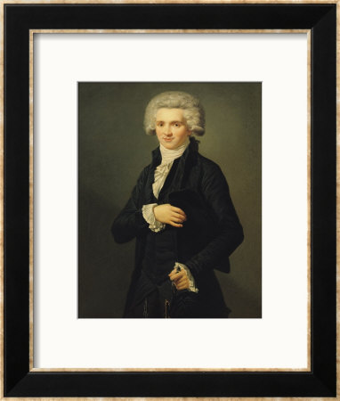Maximilien De Robespierre (1758-94) 1791 by Pierre Roch Vigneron Pricing Limited Edition Print image