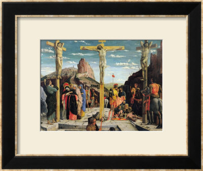 Calvary, Central Predella Panel From The St. Zeno Of Verona Altarpiece, 1456-60 by Andrea Mantegna Pricing Limited Edition Print image