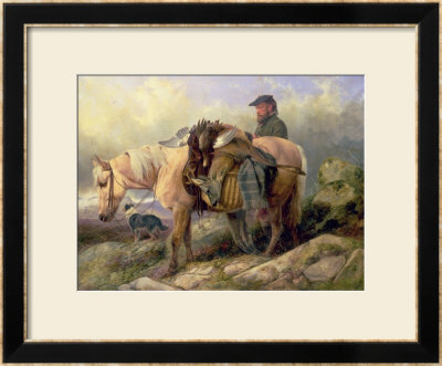 Returning From The Hill, 1868 by Richard Ansdell Pricing Limited Edition Print image