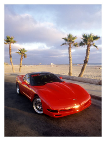 1997 Corvette by David Newhardt Pricing Limited Edition Print image