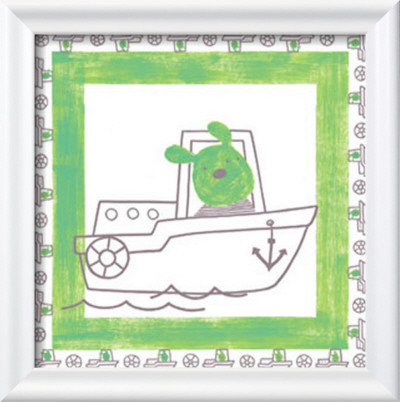 Lets Go For A Ride, Boat by Isabelle Deguern Pricing Limited Edition Print image