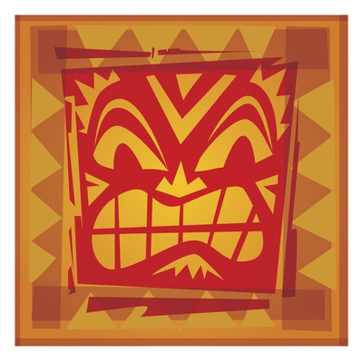 Tiki Mask by Harry Briggs Pricing Limited Edition Print image