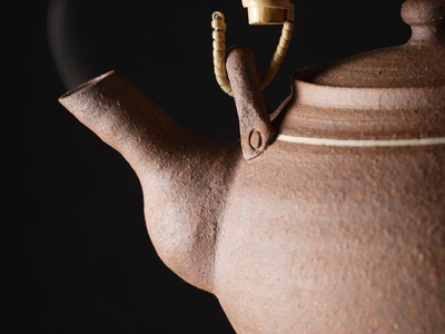 Close Up Of Teapot With Steam by Hideki Yoshihara Pricing Limited Edition Print image