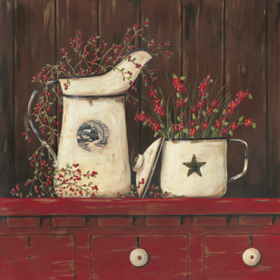Red Cupboard I by Jo Moulton Pricing Limited Edition Print image