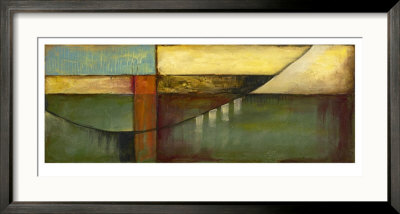 Graphic Suspension Bridge by Jennifer Goldberger Pricing Limited Edition Print image
