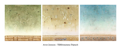 Terranumena Triptych by Atom Johnson Pricing Limited Edition Print image