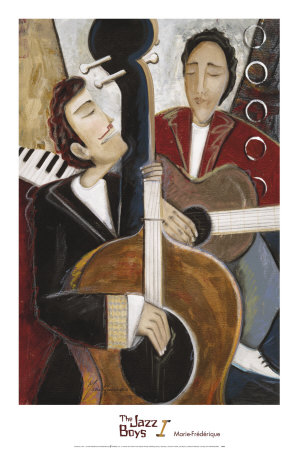 Jazz Boys I by Marie Frederique Pricing Limited Edition Print image